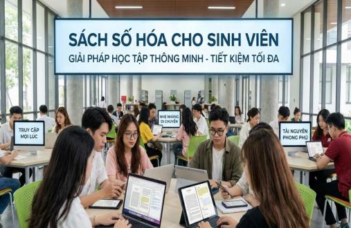 Sách Số Hóa Cho Sinh Viên – Giải Pháp Học Tập Thông Minh Tiết Kiệm Tối Đa