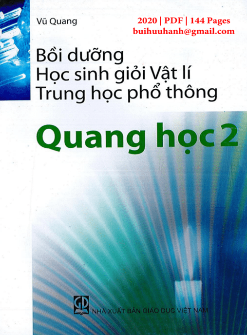Bồi Dưỡng Học Sinh Giỏi Vật Lý Trung Học Phổ Thông – Quang Học 2