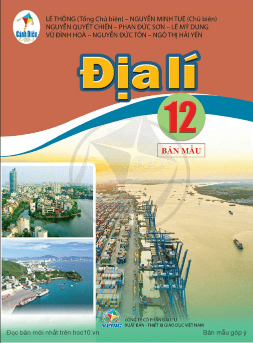 Địa Lý Lớp 12 – Cánh Diều –