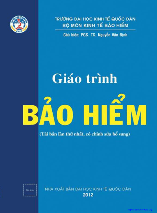 Giáo Trình Bảo Hiểm –