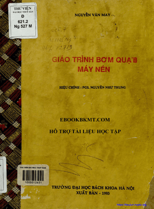 Giáo Trình Bơm Quạt Máy Nén –