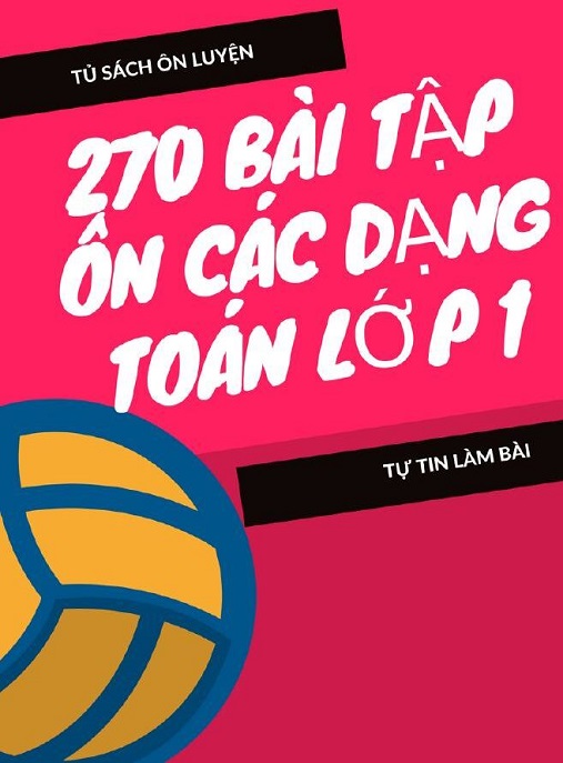 270 Bài Tập Ôn Các Dạng Toán Lớp 1