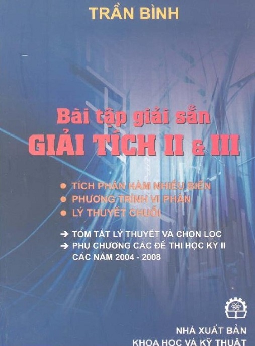 Bài Tập Giải Sẵn Giải Tích Tập 2 3