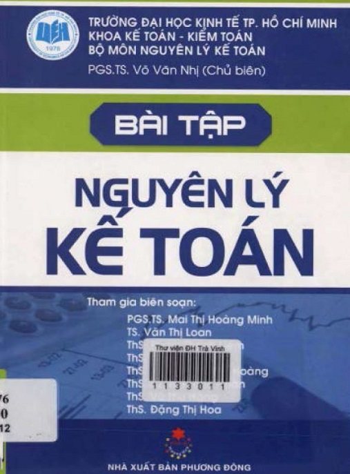 Bài Tập Nguyên Lý Kế Toán