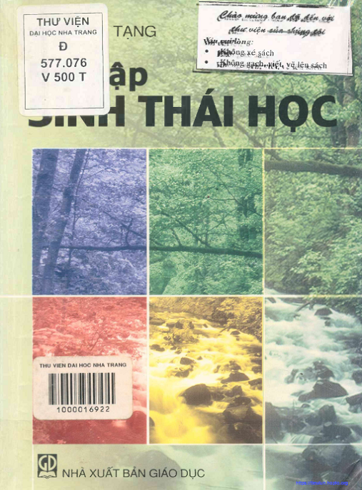 Bài Tập Sinh Thái Học