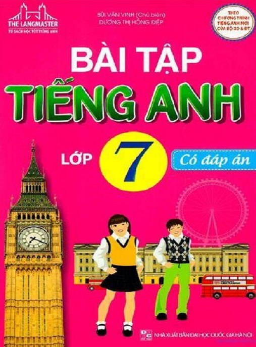 Bài Tập Tiếng Anh Lớp 7 Có Đáp Án