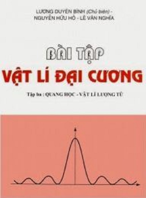 Bài Tập Vật Lý Đại Cương Tập 3 – Quang Học Vật Lý Lưỡng Từ