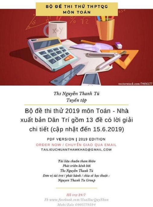 Bộ Đề Thi Thử Thptqg Môn Toán
