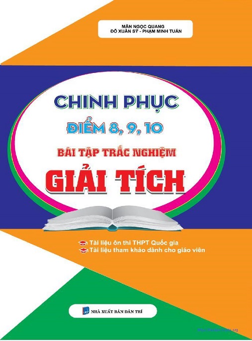 Chinh Phục Điểm 8 9 10 Bài Tập Trắc Nghiệm Giải Tích