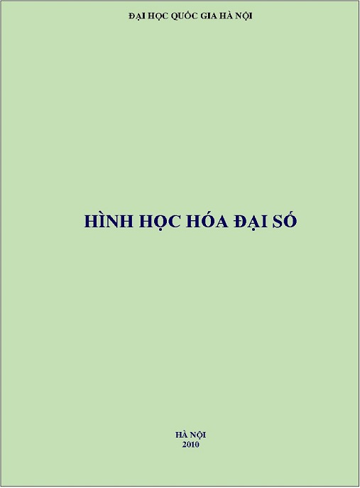 Hình Học Hóa Đại Số