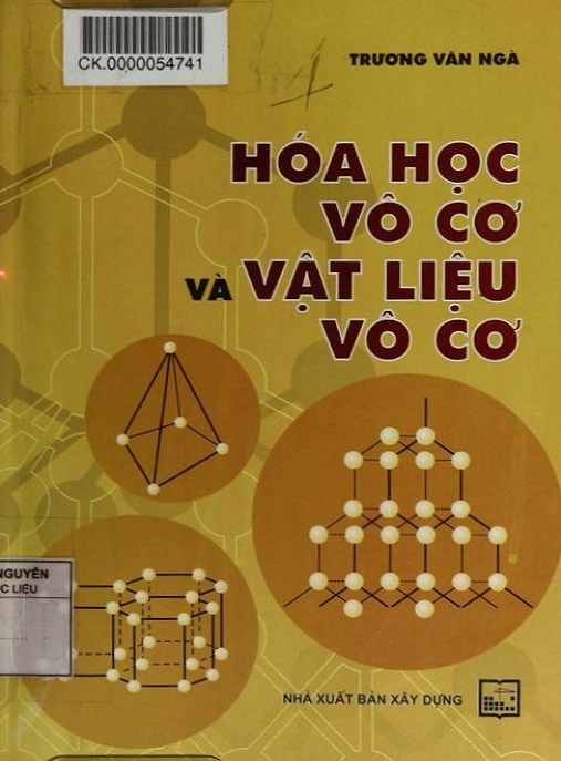 Hóa Học Vô Cơ Và Vật Liệu Vô Cơ