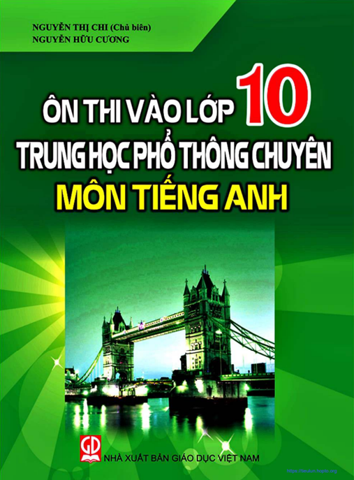 Ôn Thi Vào Lớp 10 Trung Học Phổ Thông Chuyên Môn Tiếng Anh