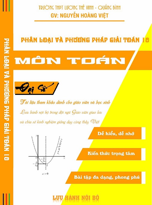 Phân Loại Và Phương Pháp Giải Toán 10 – Đại Số