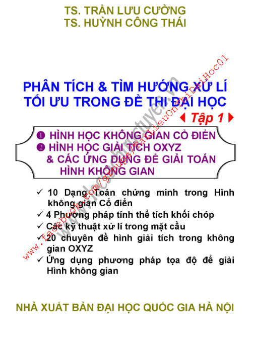 Phân Tích Đặc Điểm Và Tìm Hướng Xử Lý Tối Ưu Trong Đề Thi Đại Học Tập 1