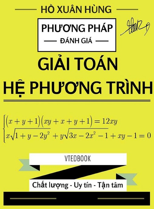Phương Pháp Đánh Giá Giải Toán Hệ Phương Trình