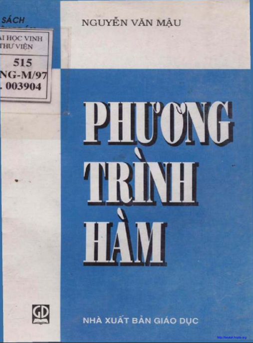 Phương Trình Hàm