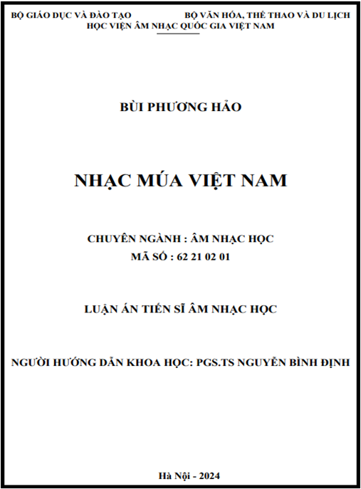 Nhạc múa Việt Nam