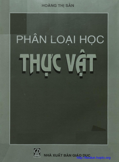 Phân Loại Học Thực Vật –