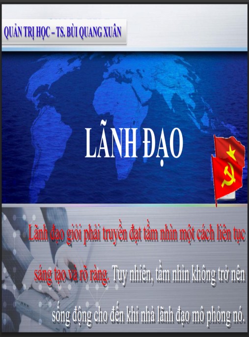 Bài giảng môn Quản trị học – Lãnh đạo