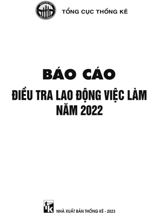 Báo cáo điều tra lao động việc làm năm 2022: Phần 1