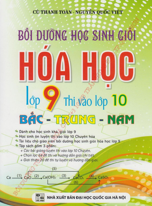 Bồi Dưỡng Học Sinh Giỏi Hóa Học Lớp 9 Thi Vào Lớp 10