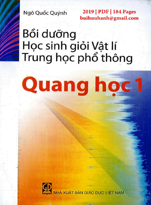 Bồi Dưỡng Học Sinh Giỏi Vật Lý Trung Học Phổ Thông – Quang Học 1