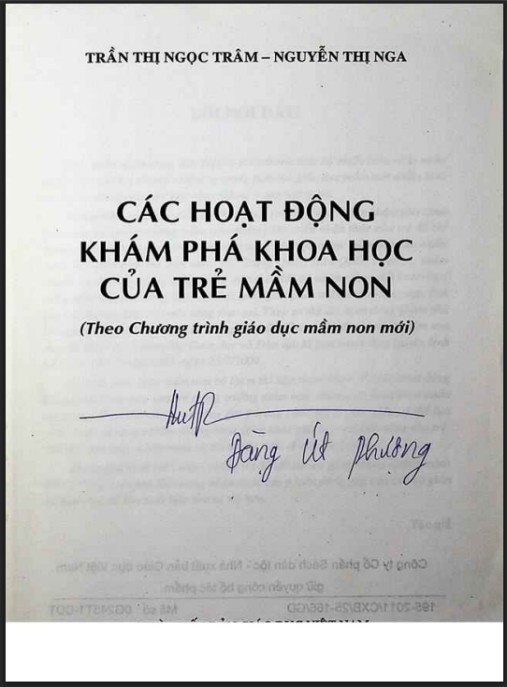 Các hoạt động khám phá khoa học của trẻ mầm non – Phần 2