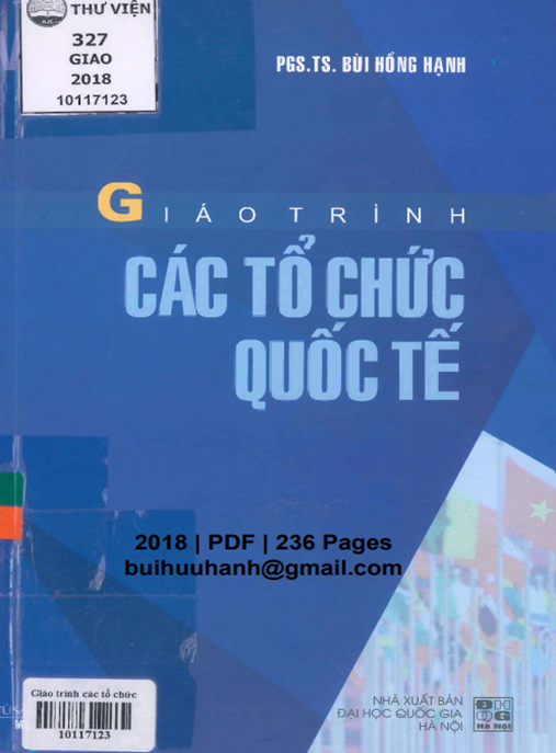 Giáo Trình Các Tổ Chức Quốc Tế