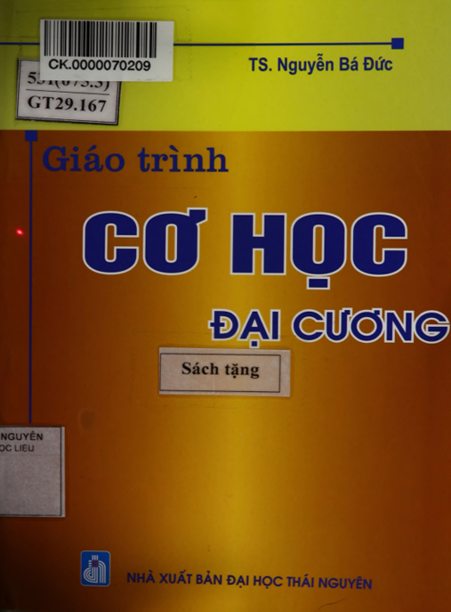 Giáo Trình Cơ Học Đại Cương