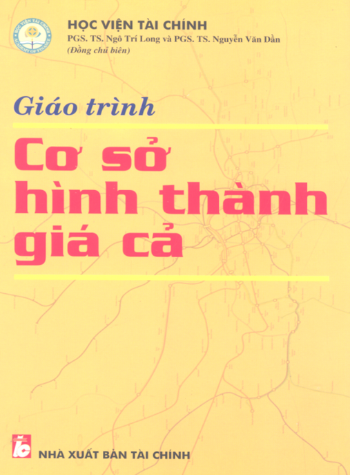 Giáo Trình Cơ Sở Hình Thành Giá Cả