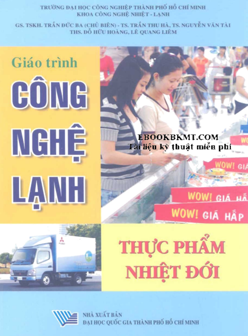 Giáo Trình Công Nghệ Lạnh – Thực Phẩm Nhiệt Đới