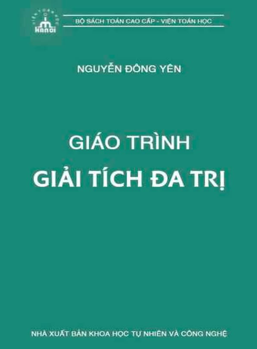 Giáo Trình Giải Tích Đa Trị