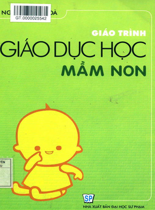 Giáo Trình Giáo Dục Học Mầm Non