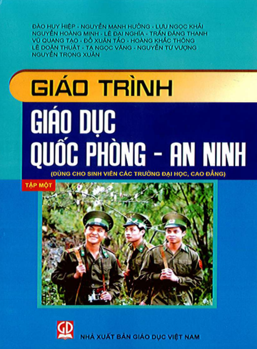 Giáo Trình Giáo Dục Quốc Phòng An Ninh Tập 1