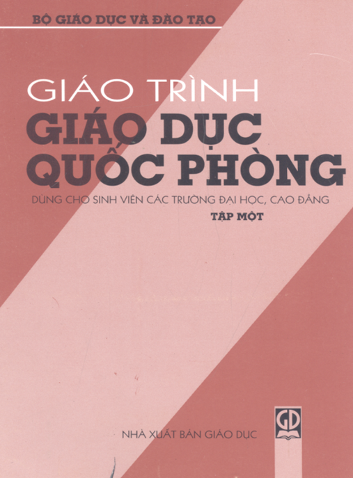 Giáo Trình Giáo Dục Quốc Phòng Tập 1