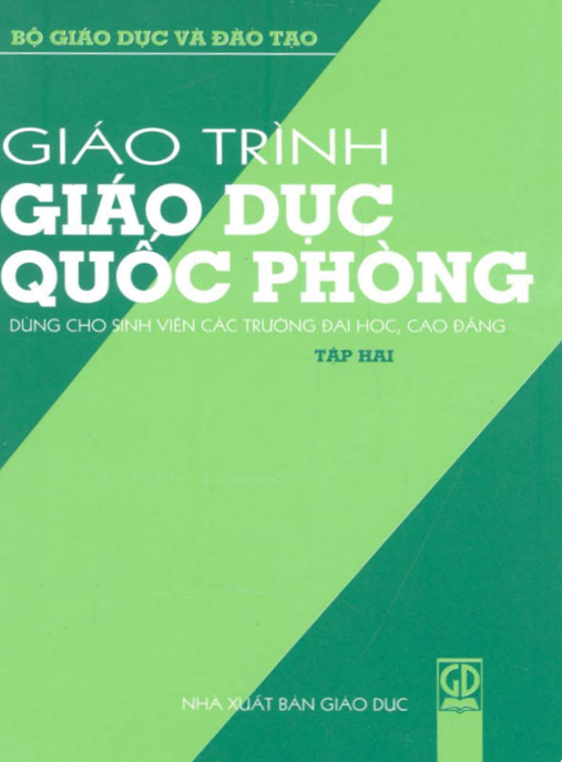 Giáo Trình Giáo Dục Quốc Phòng Tập 2