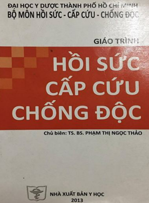 Giáo Trình Hồi Sức Cấp Cứu Chống Độc