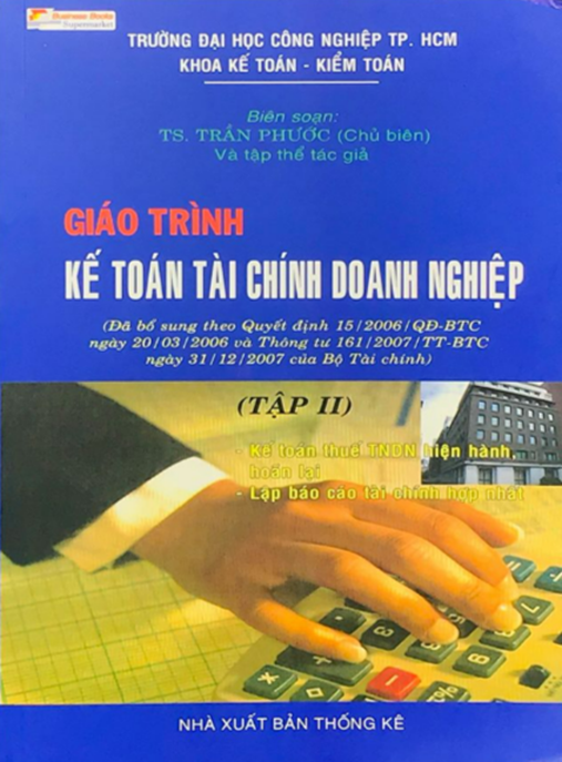 Giáo Trình Kế Toán Tài Chính Doanh Nghiệp Tập 2