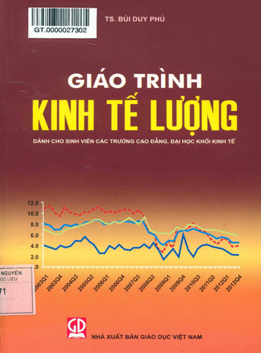 Giáo Trình Kinh Tế Lượng