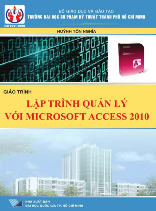 Giáo Trình Lập Trình Quản Lý Với Microsoft Access2010