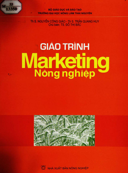 Giáo Trình Marketing Nông Nghiệp