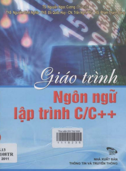Giáo Trình Ngôn Ngữ Lập Trình C/C++