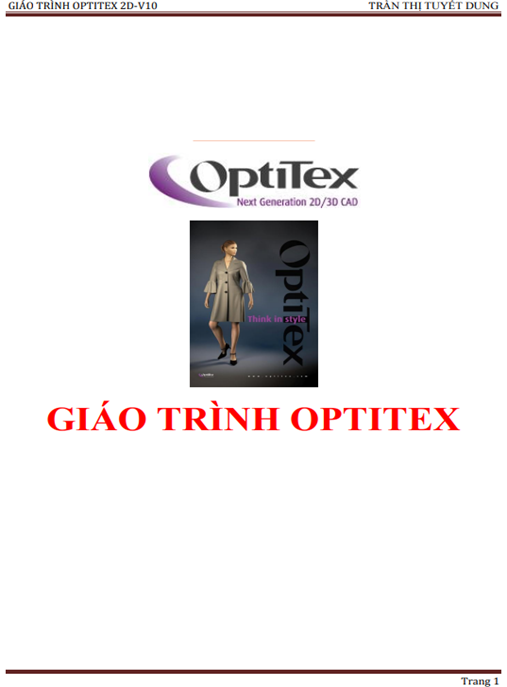 Giáo Trình Optitex