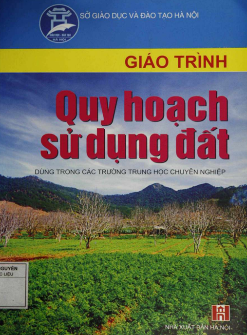 Giáo Trình Quy Hoạch Sử Dụng Đất