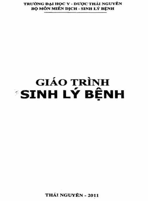 Giáo Trình Sinh Lý Bệnh