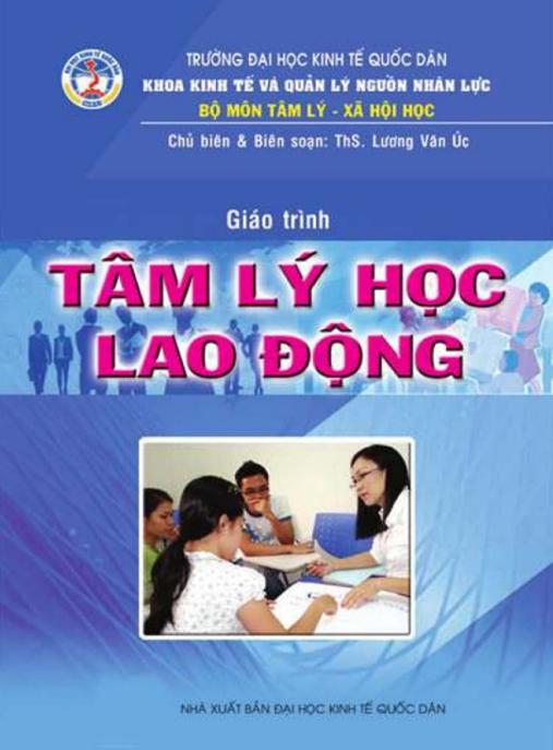 Giáo Trình Tâm Lý Học Lao Động