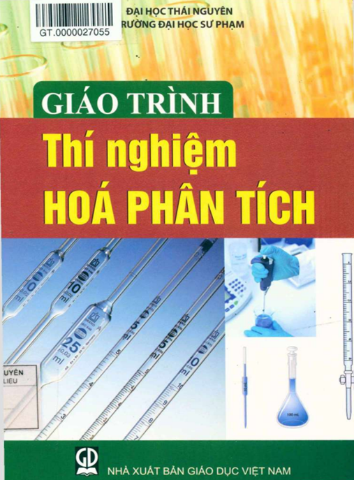 Giáo Trình Thí Nghiệm Hóa Phân Tích