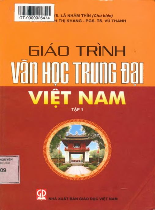 Giáo Trình Văn Học Trung Đại Việt Nam Tập 1
