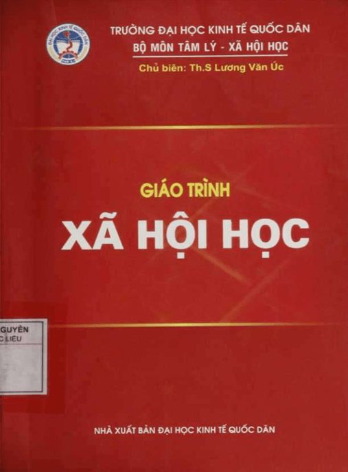 Giáo Trình Xã Hội Học