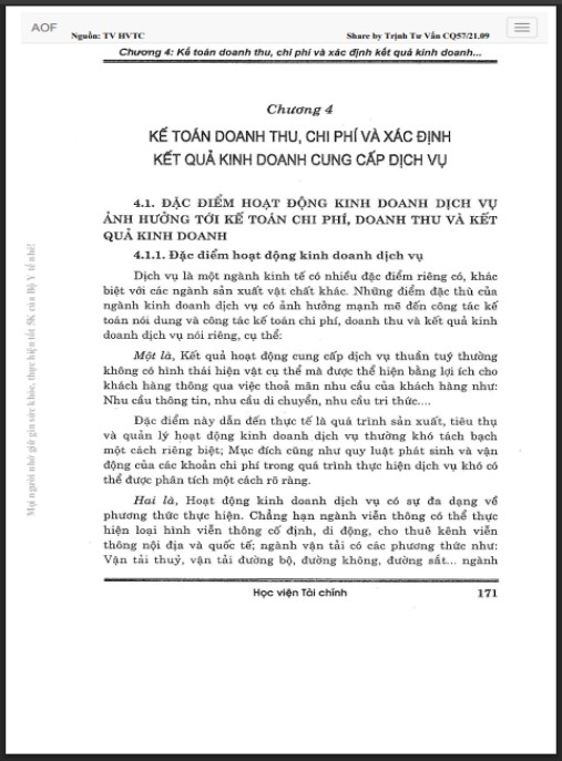 Giáo trình Kế toán doanh nghiệp thương mại, dịch vụ – Phần 2